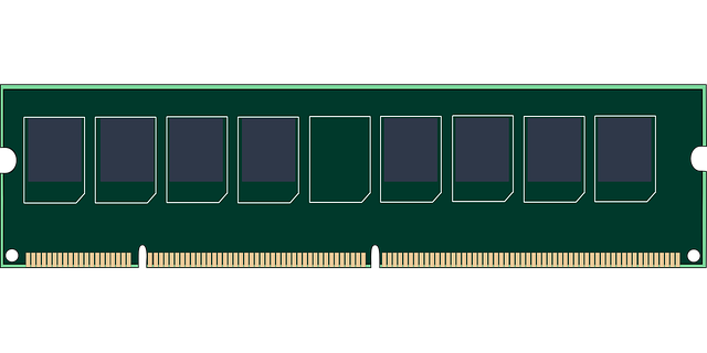 RAM-modul som illustrerer hukommelseskrav i Windows 12